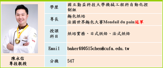 陳永信  專技教授